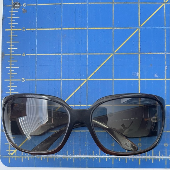 Brown CHANEL Crystal Sunglasses - Picture 9 of 10